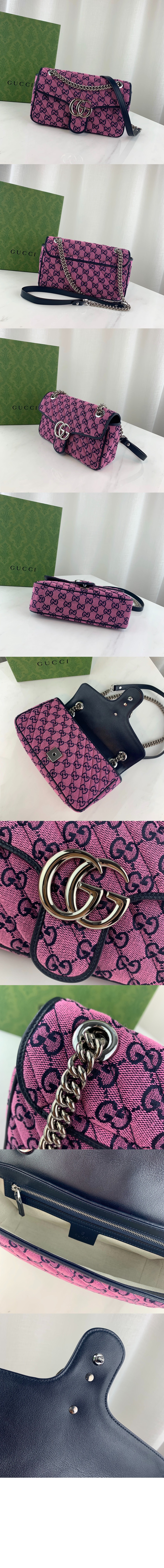 GG 마몽 스몰 숄더백 443497 > GG Marmont - GG 마몽