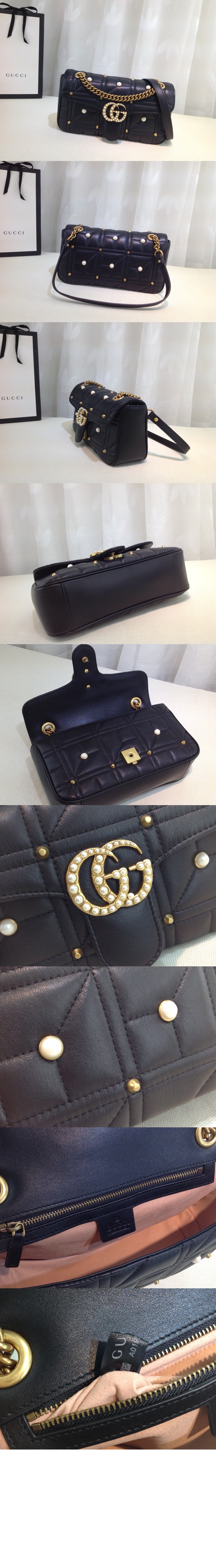 GG 마몽 스몰 숄더백 443497 > GG Marmont - GG 마몽