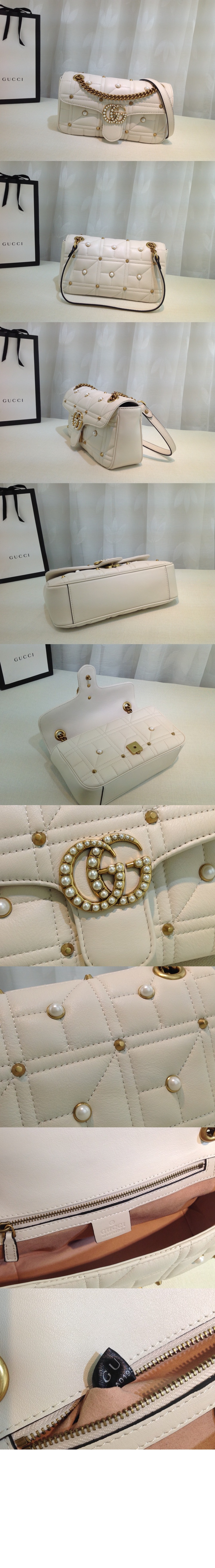 GG 마몽 스몰 숄더백 443497 > GG Marmont - GG 마몽