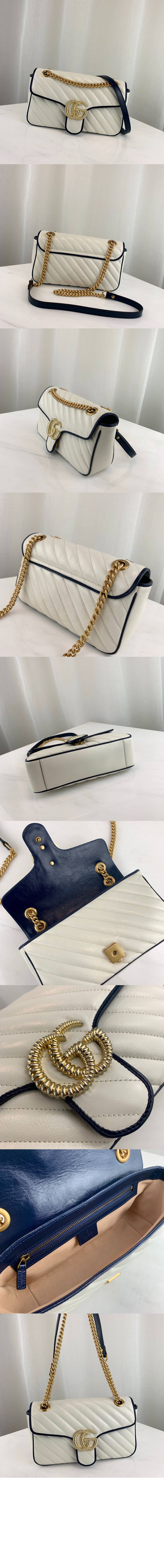 GG 마몽 스몰 숄더백 443497 > GG Marmont - GG 마몽