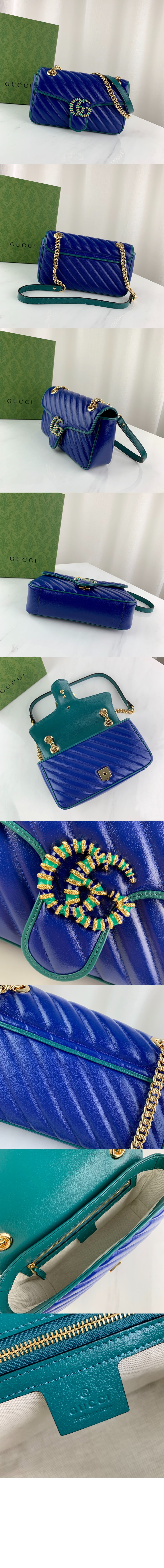 GG 마몽 스몰 숄더백 443497 > GG Marmont - GG 마몽