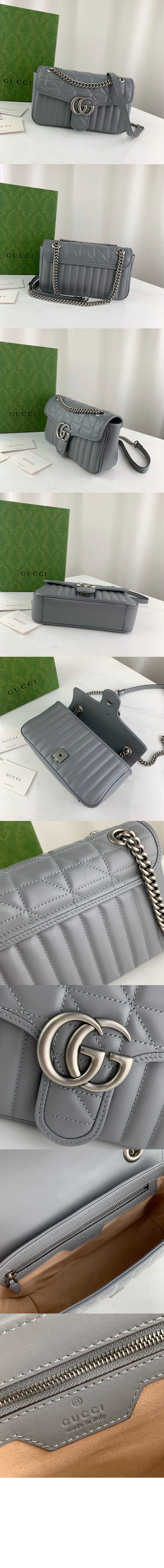 GG 마몽 스몰 숄더백 443497 > GG Marmont - GG 마몽