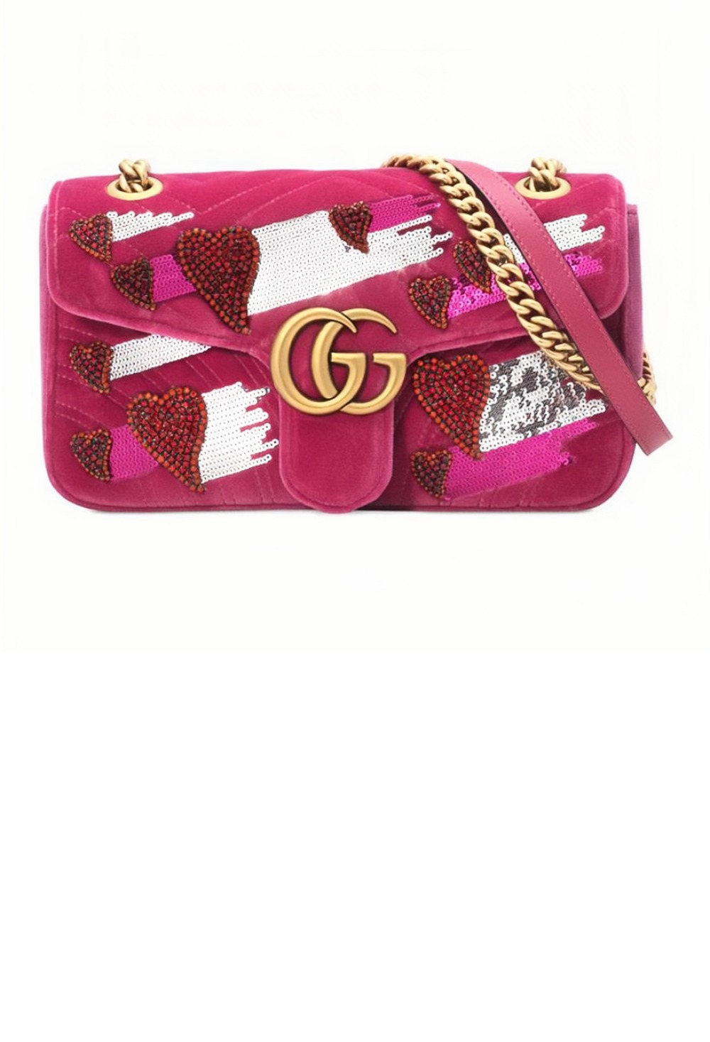 GG 마몽 스몰 숄더백 443497 > GG Marmont - GG 마몽