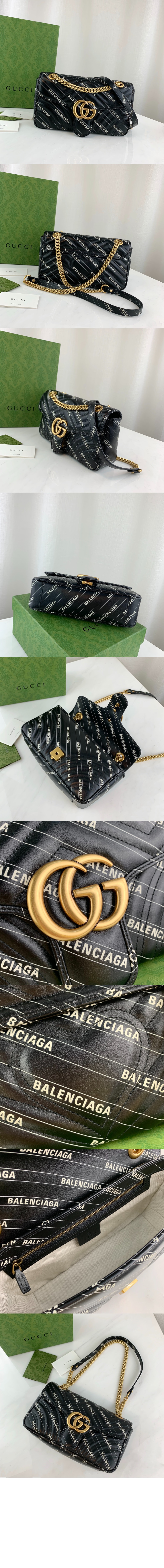 GG 마몽 스몰 숄더백 443497 > GG Marmont - GG 마몽