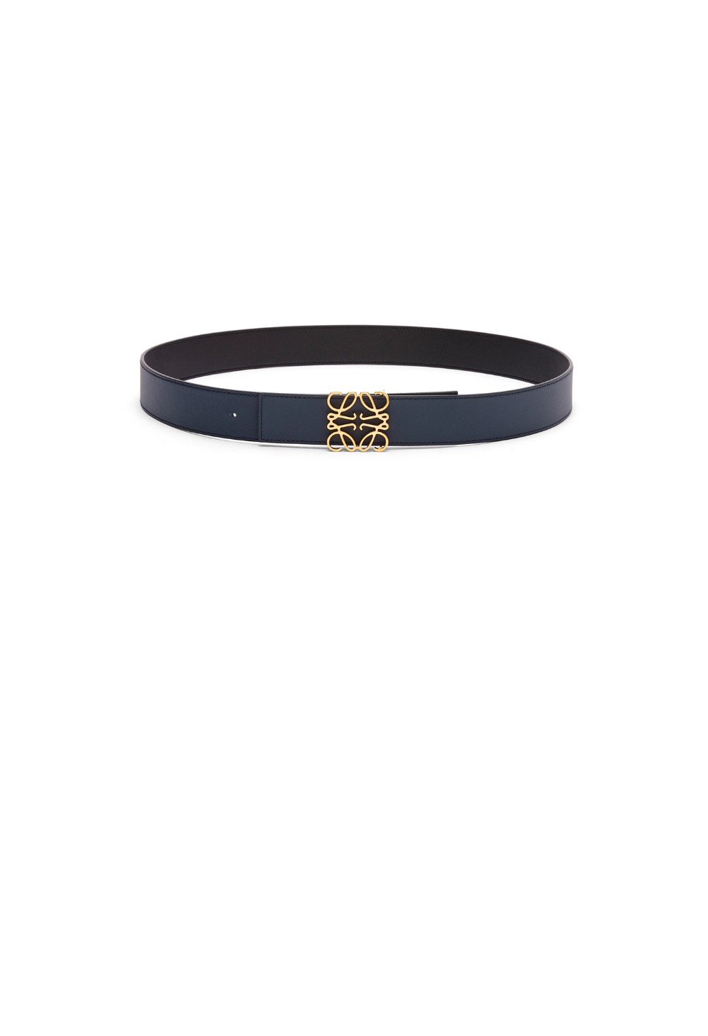 부드러운 송아지 가죽의 가역 벨트 > 로에베