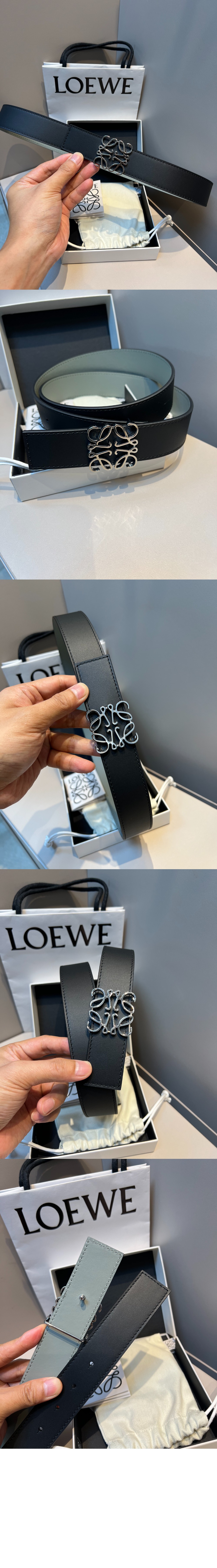 리버서블 애너그램 벨트 > 로에베