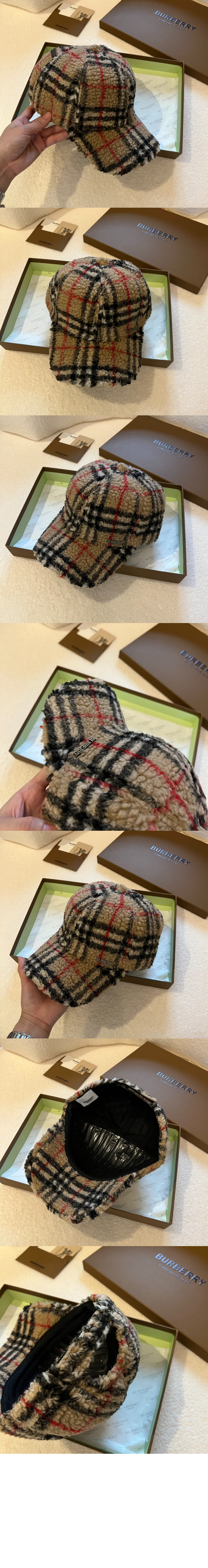 시어링 베이스볼 캡 89501513 > 버버리