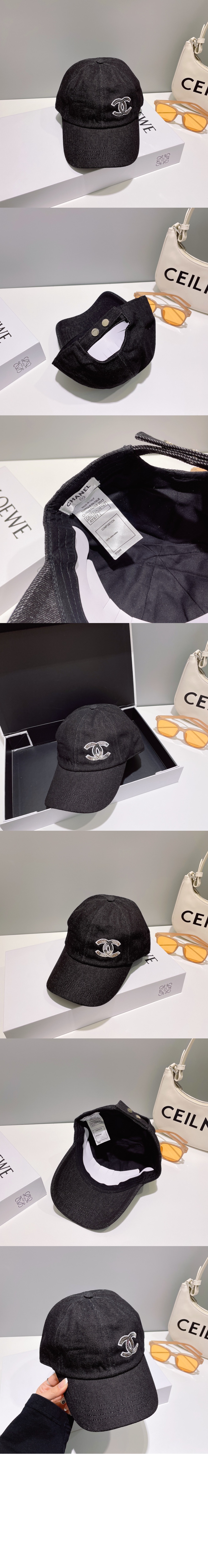 로고 베이스볼 캡 AA8087 > 샤넬