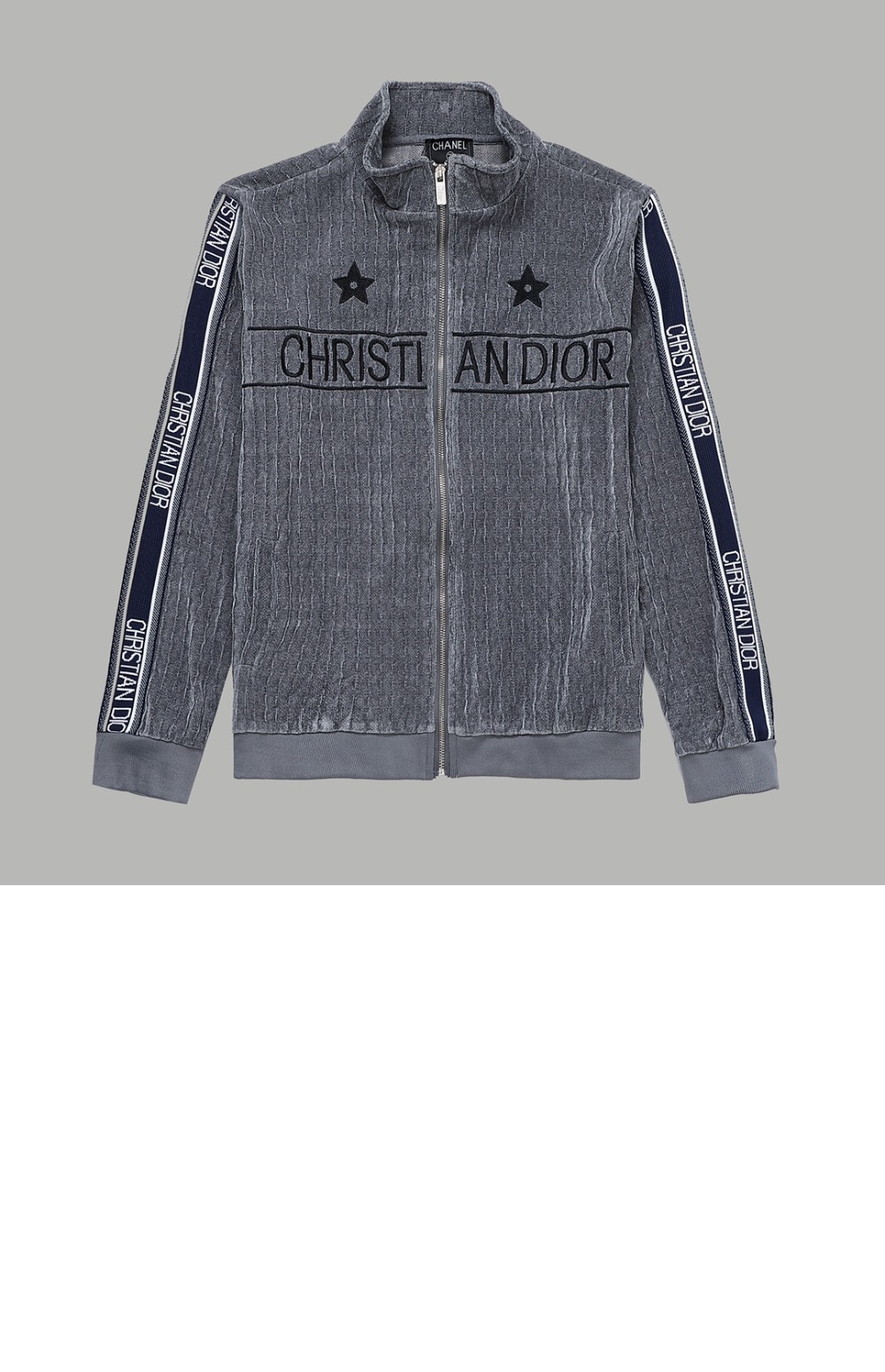 로고 데님 재킷 > 샤넬