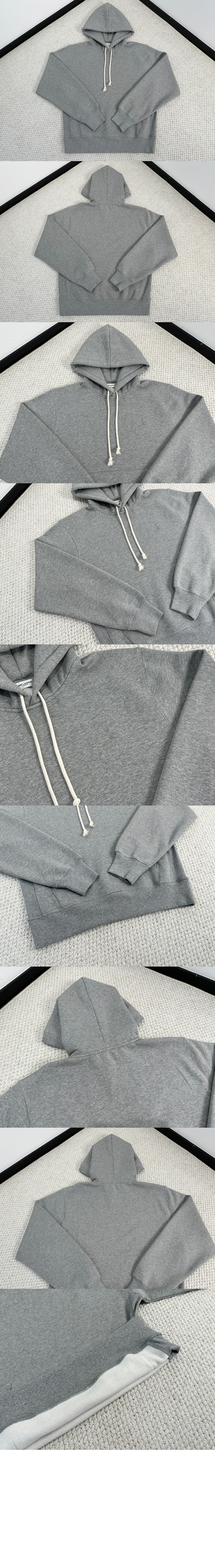 로고 후드 긴팔 > 생로랑