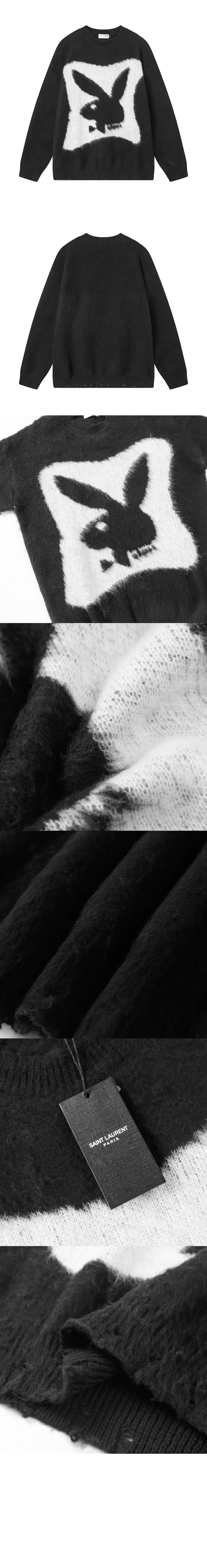 플라워 코튼 톱 > 생로랑