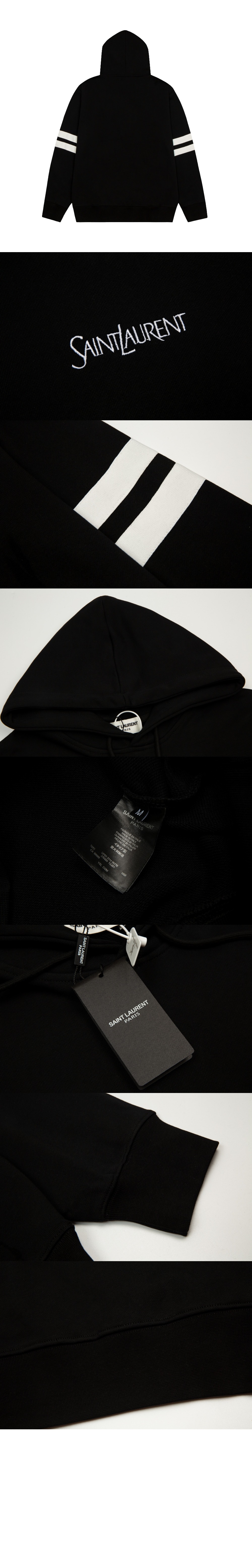 로고 쇼트 코트 > 생로랑