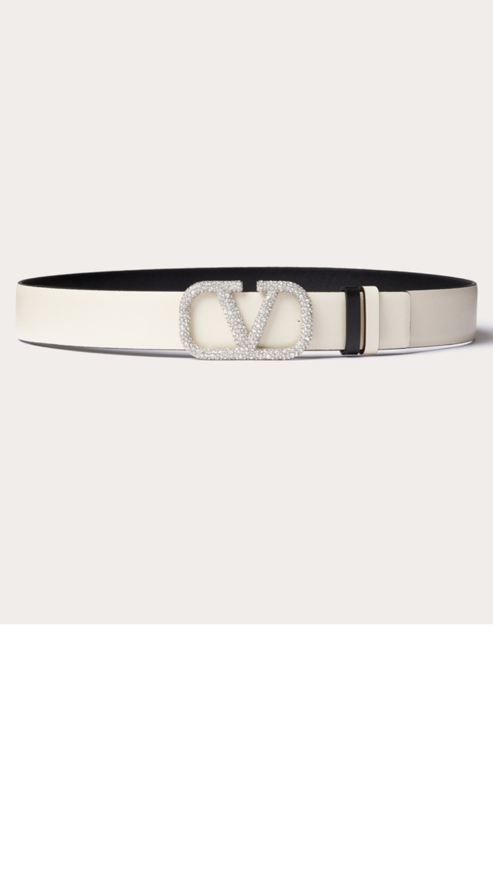 양면 송아지 가죽 벨트 > 발렌티노