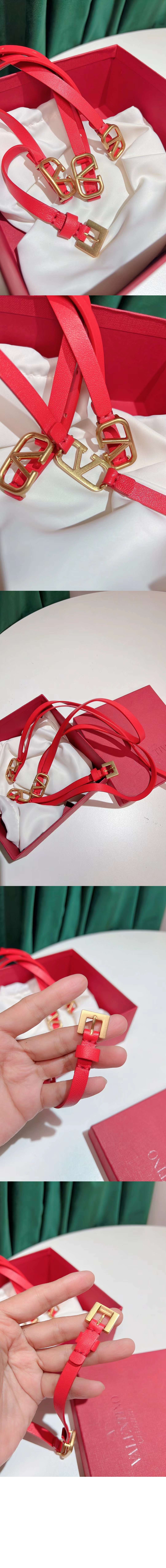 블로고 시그니처 나파 벨트 > 발렌티노