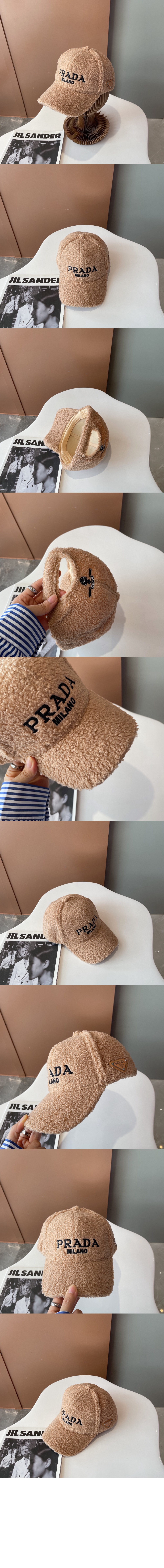 시어링 베이스볼 캡 1HC228 > 프라다