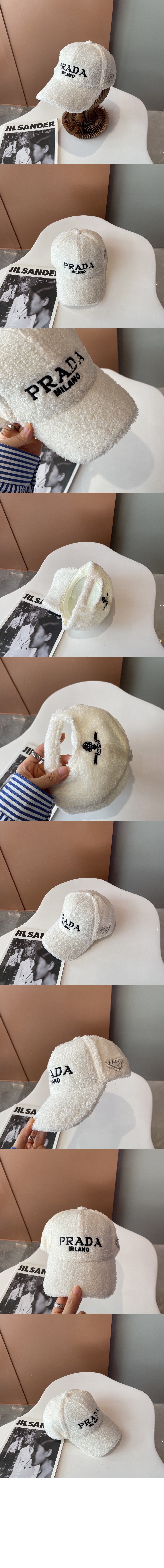 시어링 베이스볼 캡 1HC228 > 프라다