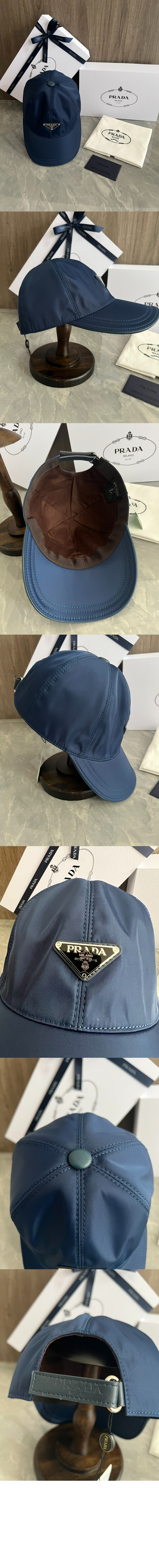 로고 베이스볼 캡 1HC231 > 프라다