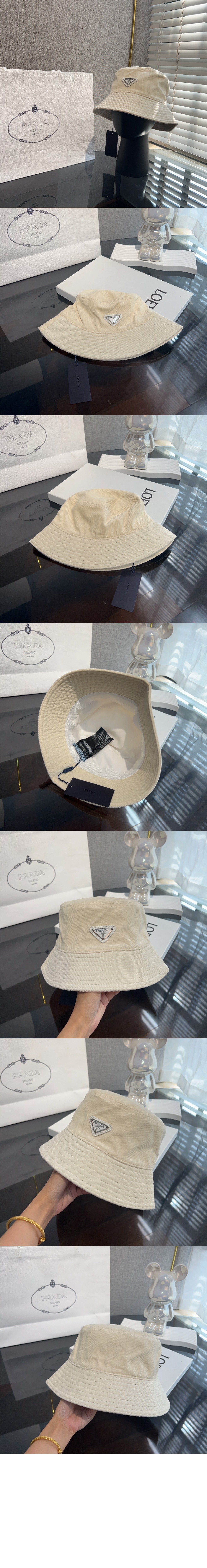 코듀로이 버킷햇 2HC137 > 프라다