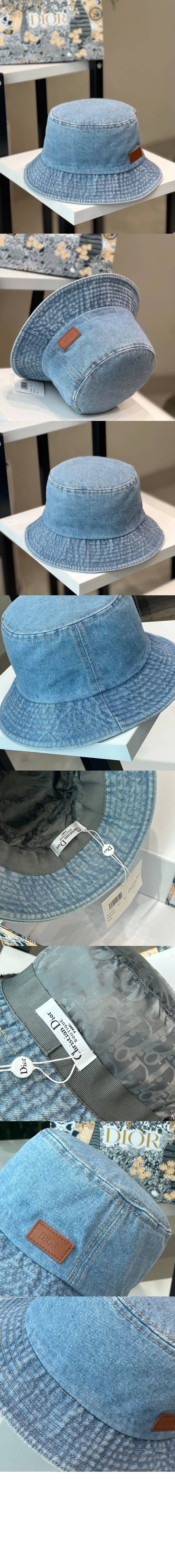 데님 버킷햇 293C9 > 디올