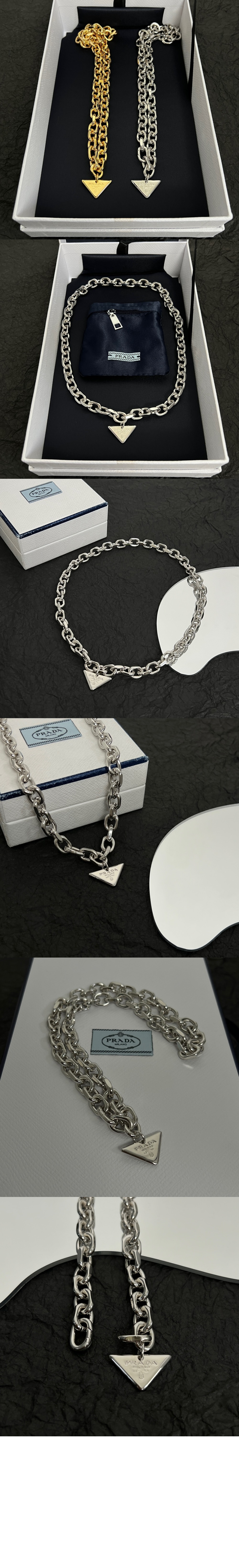 체인 보석 목걸이 2JC834 > 프라다