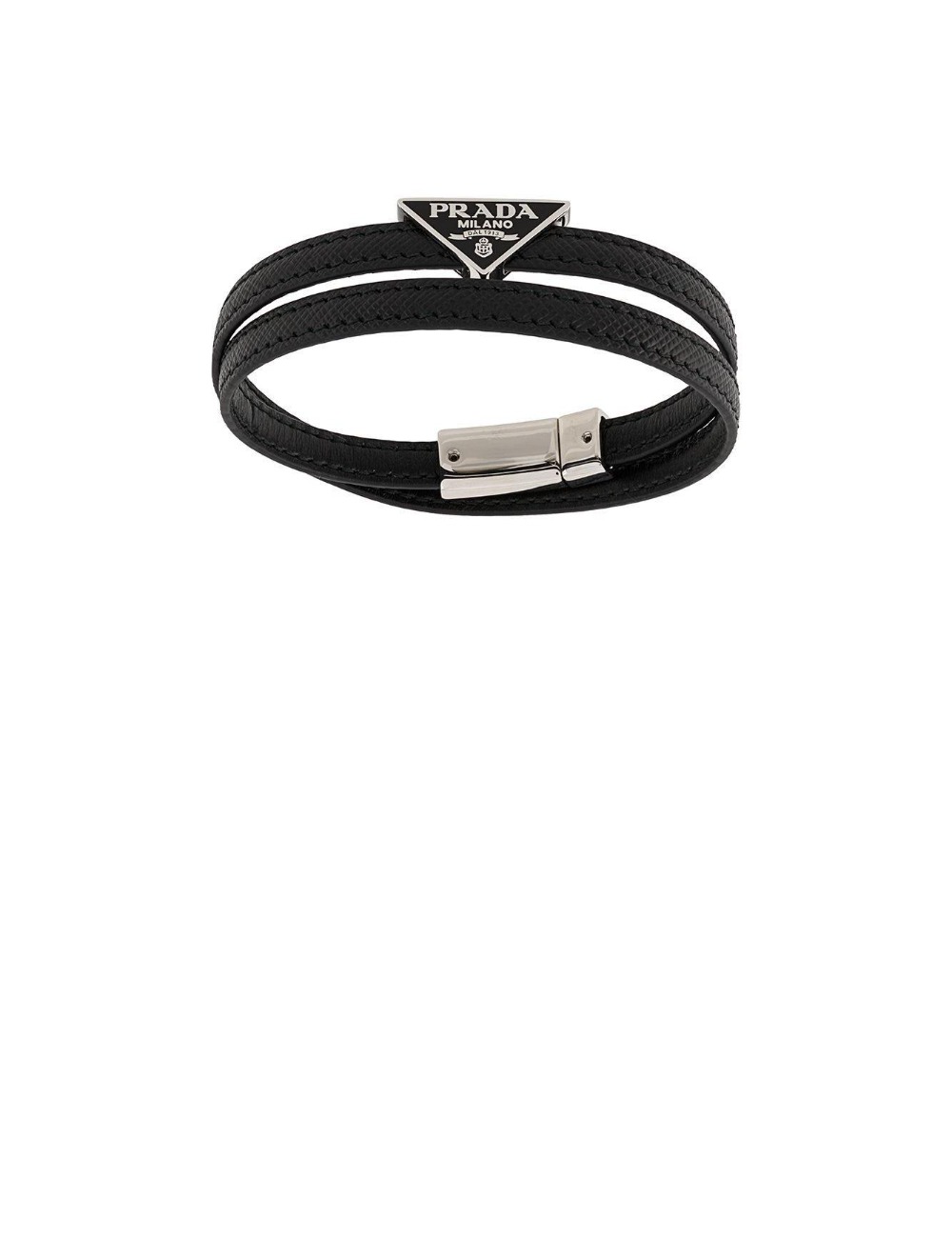 로고 장식 랩 브레이슬릿 2IB286 > 프라다