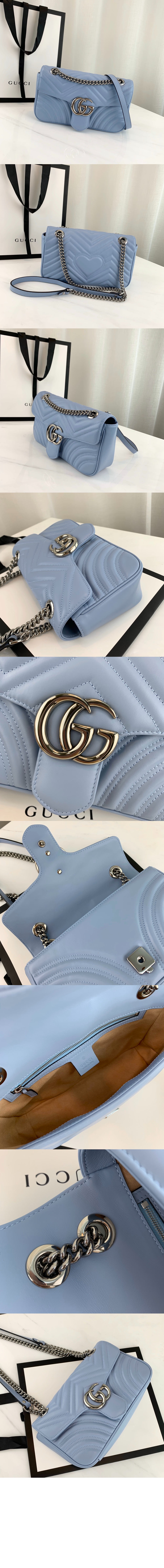 GG 마몽 스몰 숄더백 443497 > GG Marmont - GG 마몽