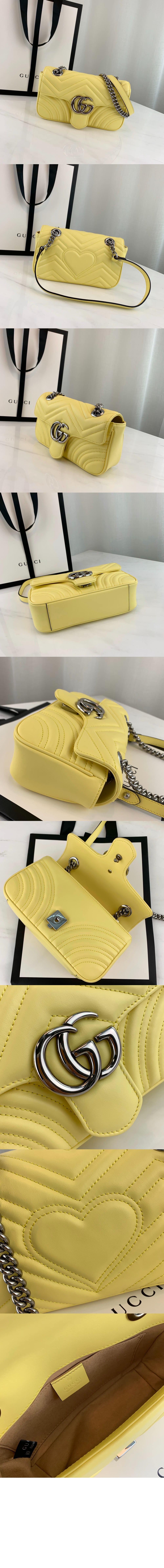 GG 마몽 스몰 숄더백 443497 > GG Marmont - GG 마몽