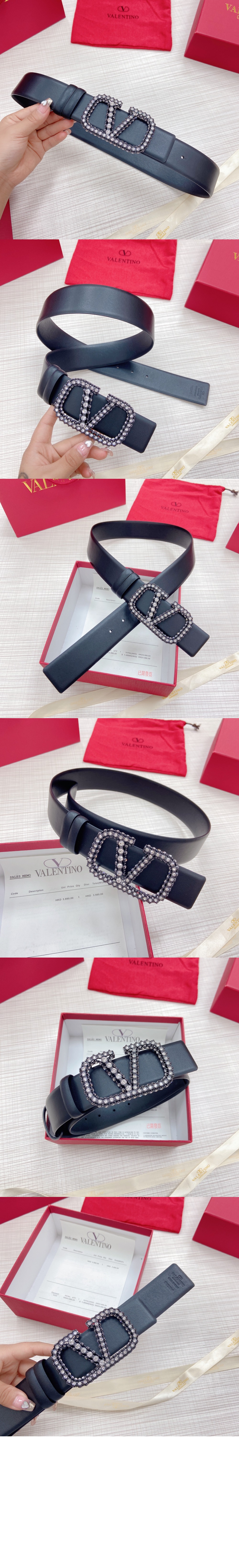 소가죽 벨트 > 발렌티노