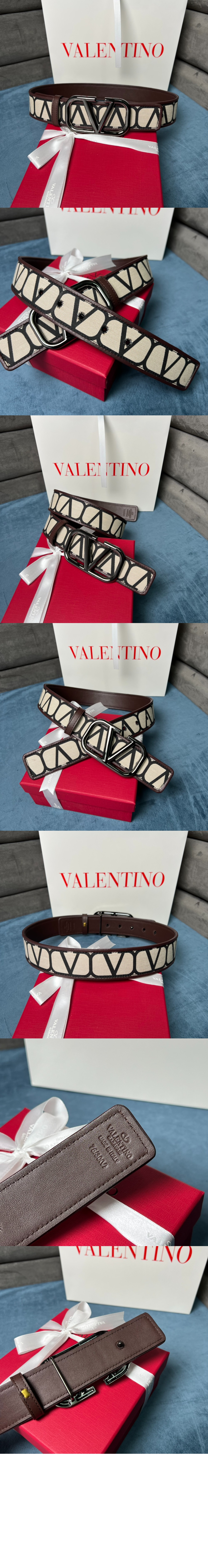 V 로고 벨트 > 발렌티노