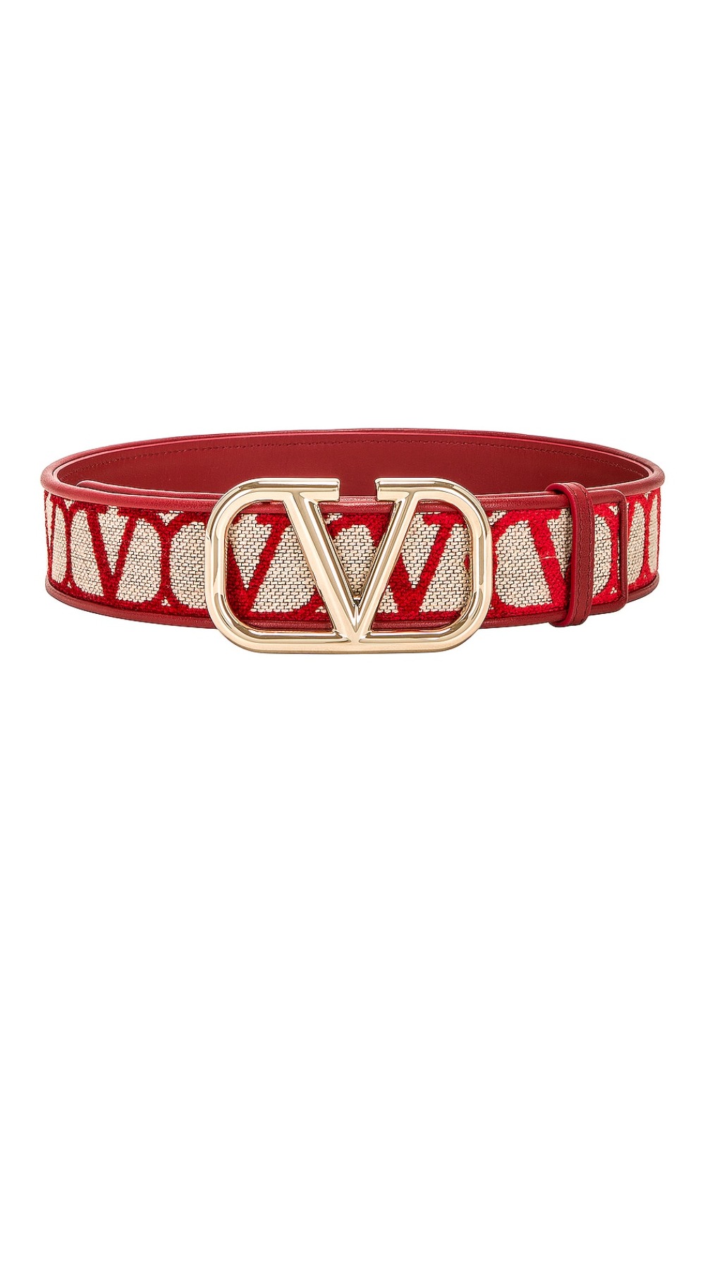 V 로고 벨트 > 발렌티노