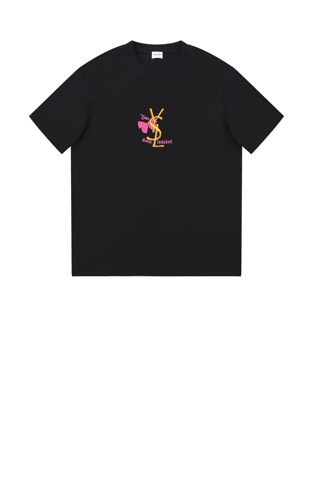 로고 프린트 반팔 > 생로랑
