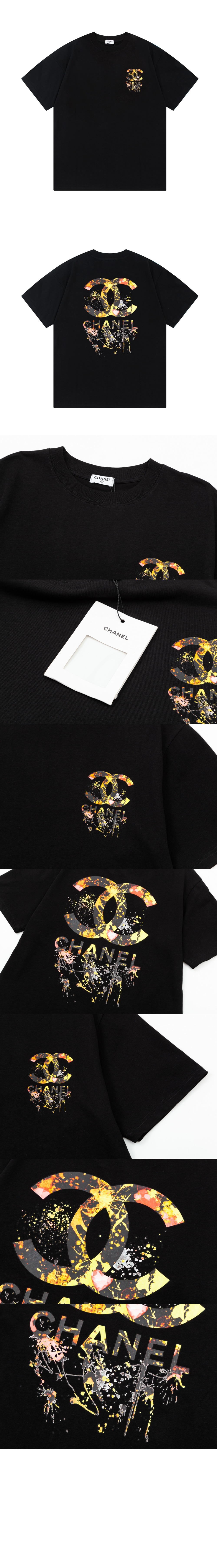 플라워 코튼 톱 > 샤넬