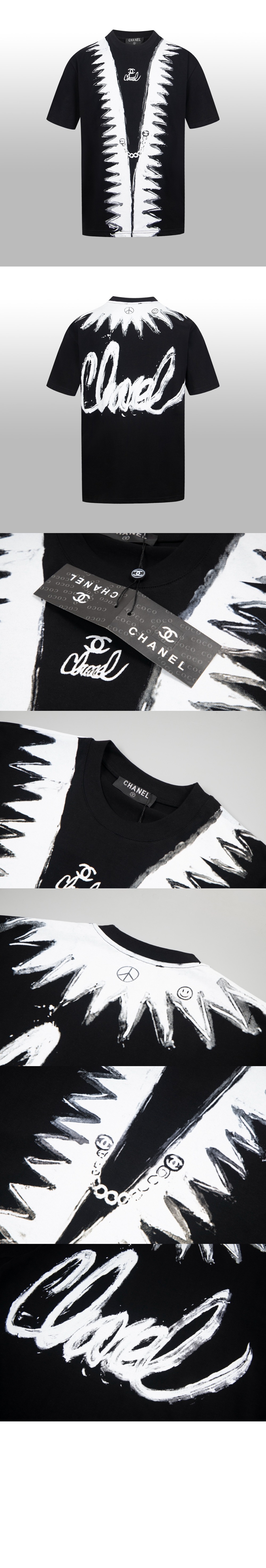 플라워 코튼 톱 > 샤넬