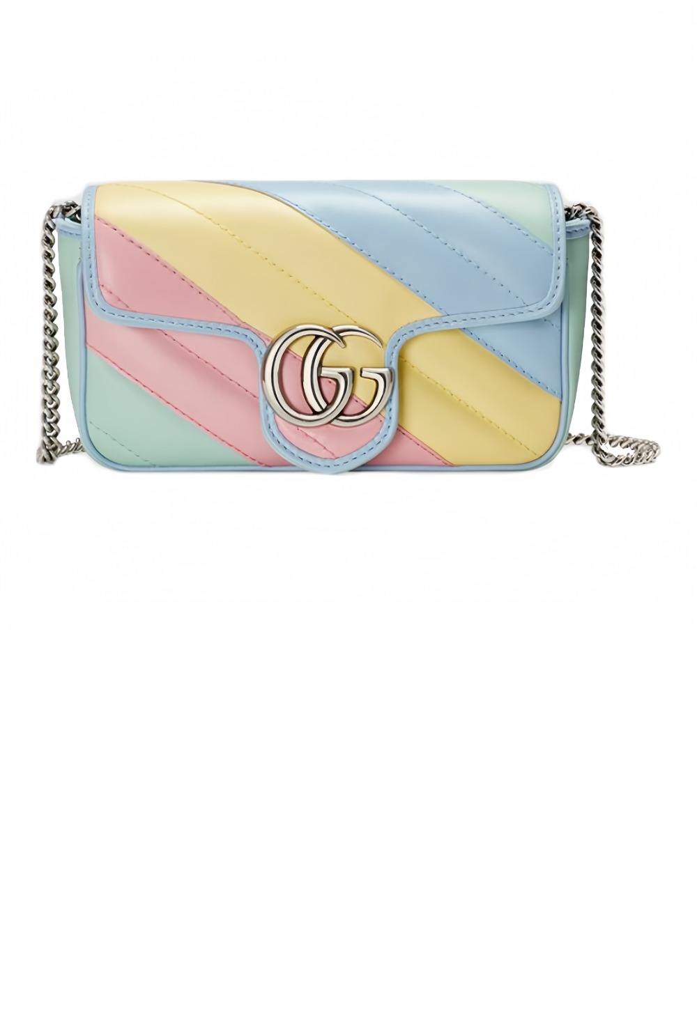 GG 마몽 멀티컬러 수퍼 미니백 476433 > GG Marmont - GG 마몽