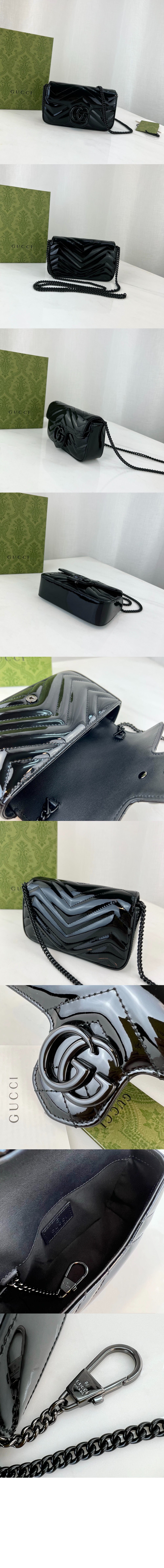 GG 마몽 수퍼 미니백 476433 > GG Marmont - GG 마몽