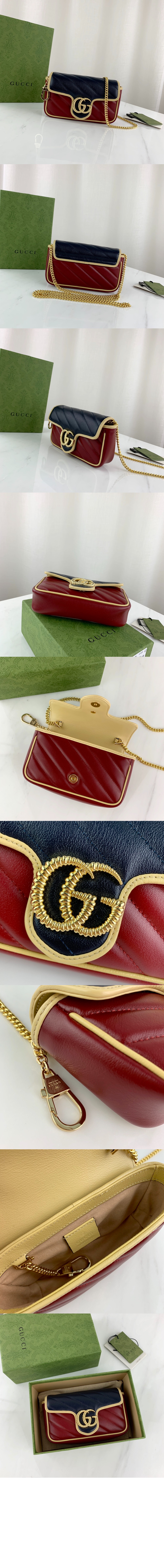 GG 마몽 수퍼 미니백 574969 > GG Marmont - GG 마몽