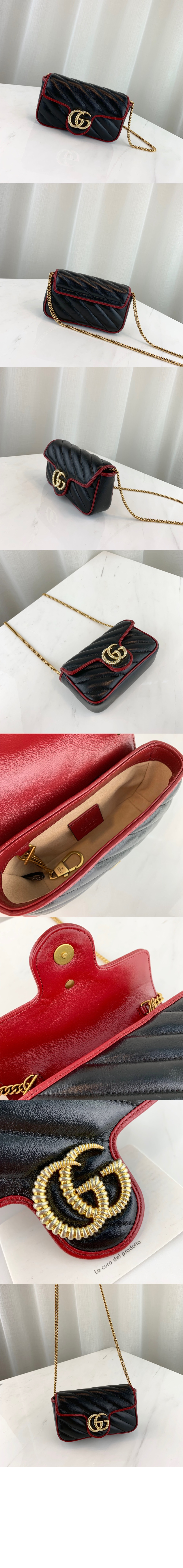 GG 마몽 수퍼 미니백 574969 > GG Marmont - GG 마몽