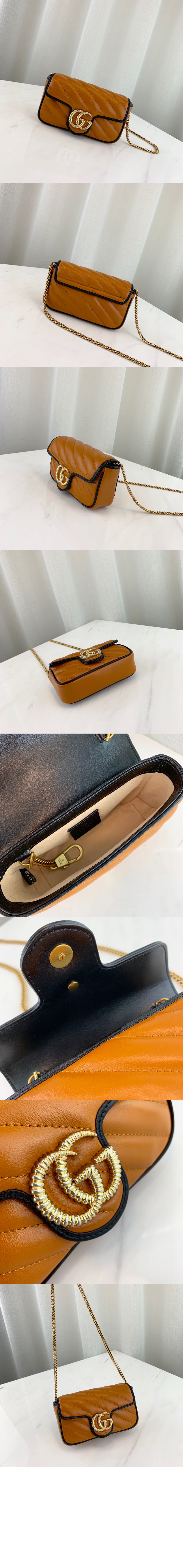 GG 마몽 수퍼 미니백 574969 > GG Marmont - GG 마몽