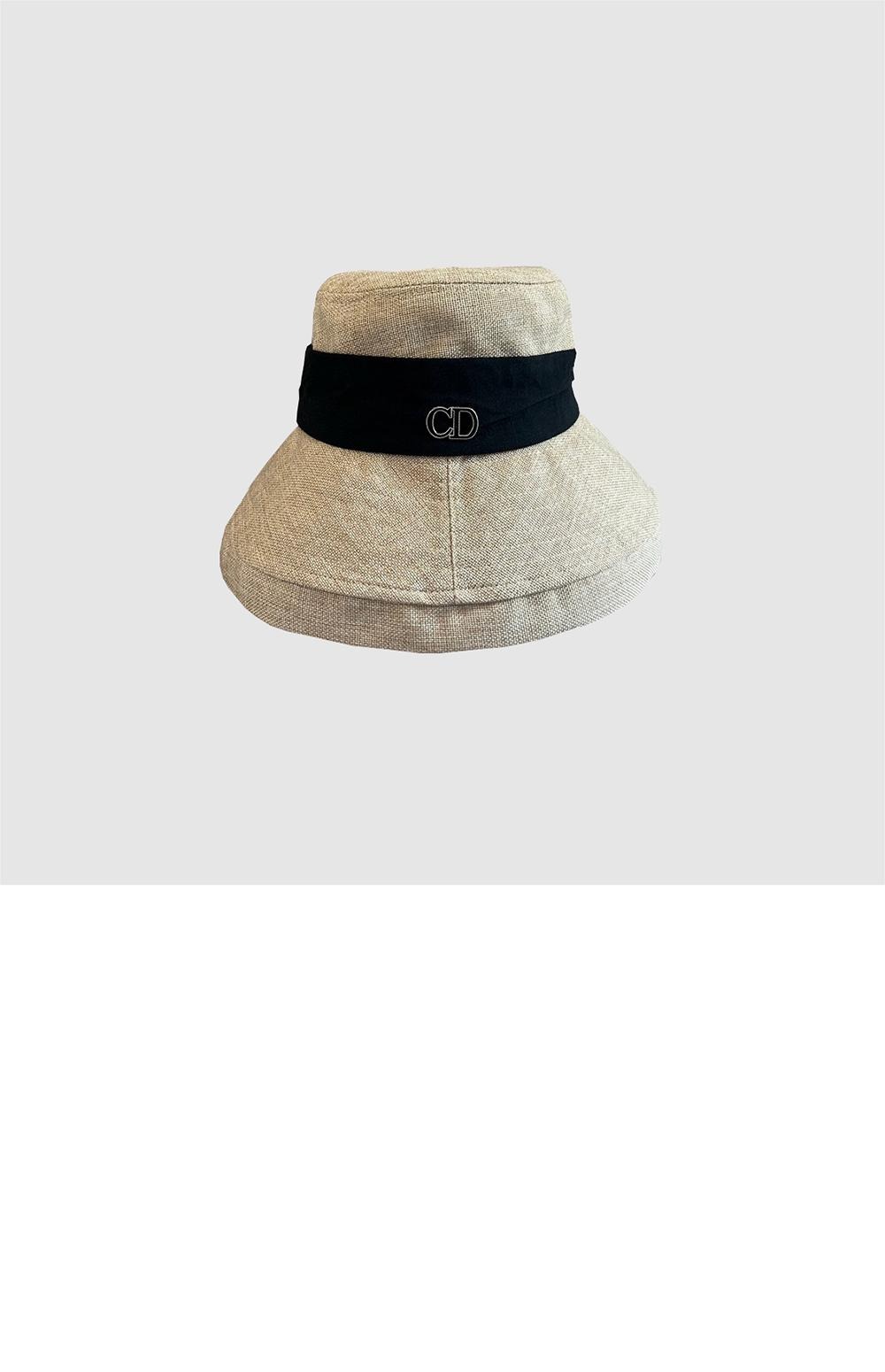 면 린넨 버킷햇 65CPL > 디올