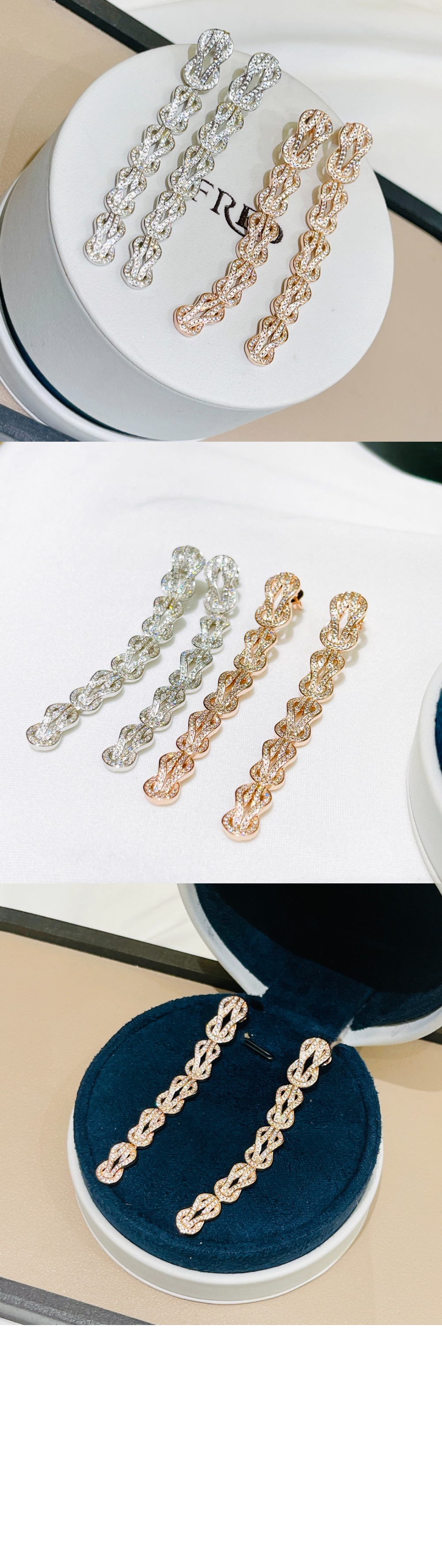 샹스 인피니 크레이지 8 귀걸이 8J0268 > 프레드