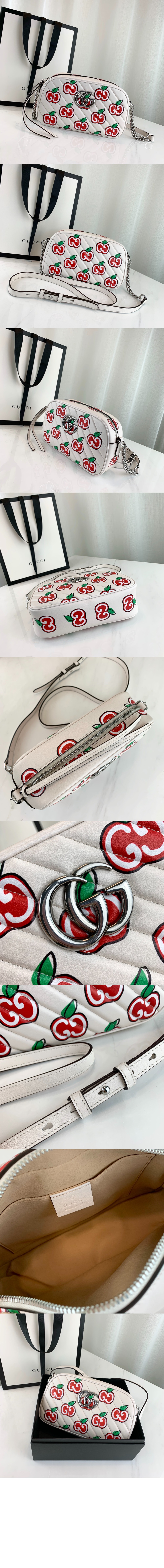 GG 마몽 스몰 숄더백 447632 > GG Marmont - GG 마몽