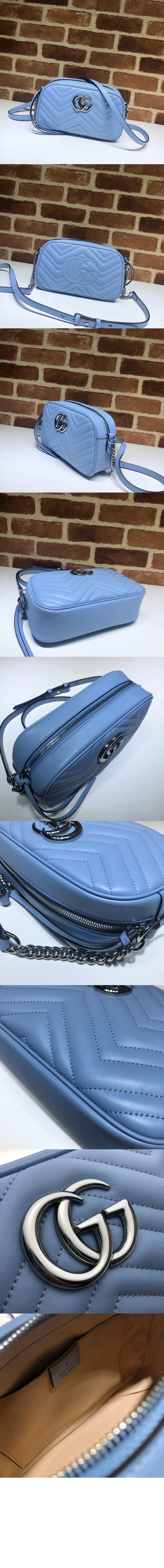 GG 마몽 스몰 숄더백 447632 > GG Marmont - GG 마몽