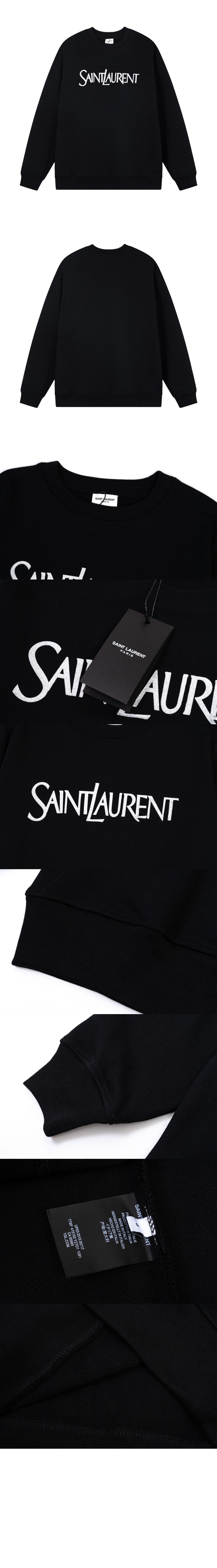 플라워 코튼 톱 > 생로랑