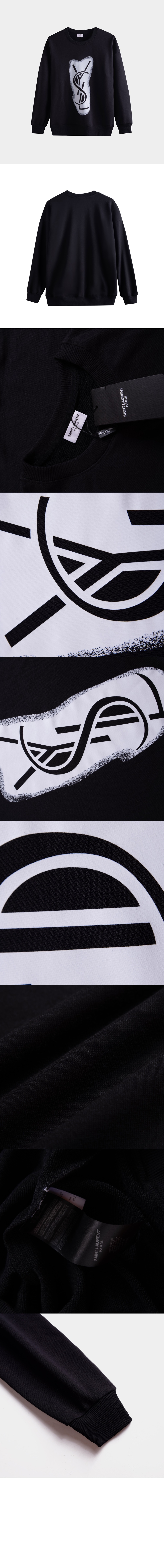 플라워 코튼 톱 > 생로랑