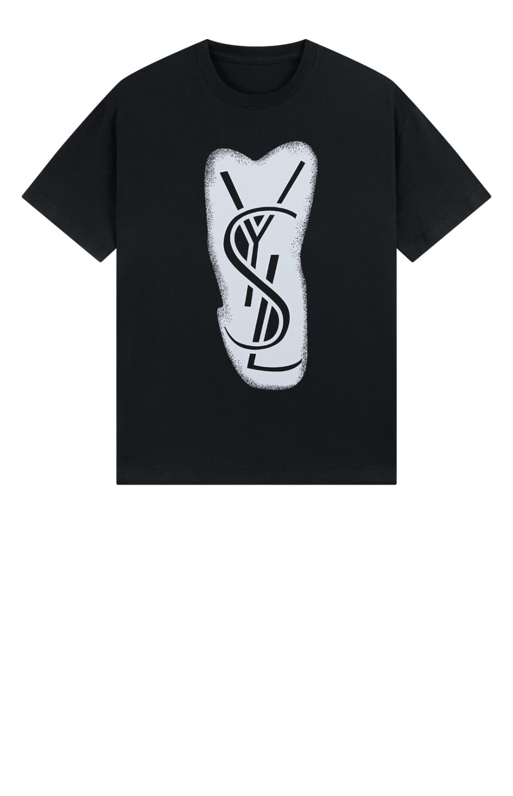 로고 프린트 반팔 > 생로랑