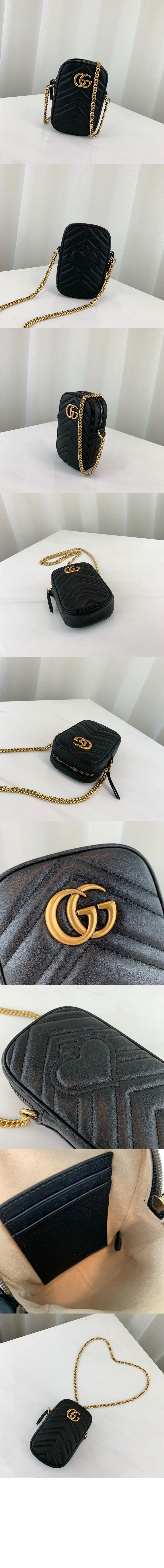 GG 마몽 미니백 598597 > GG Marmont - GG 마몽