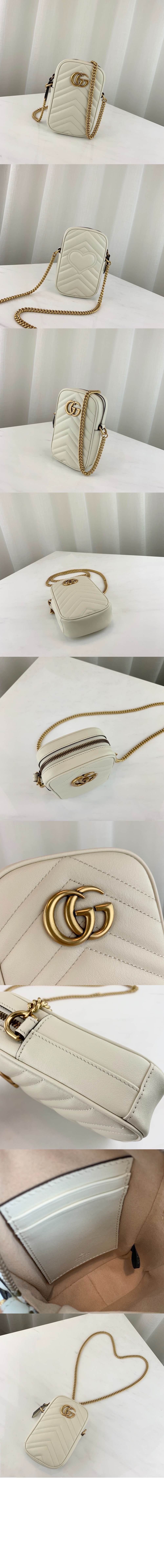 GG 마몽 미니백 598597 > GG Marmont - GG 마몽