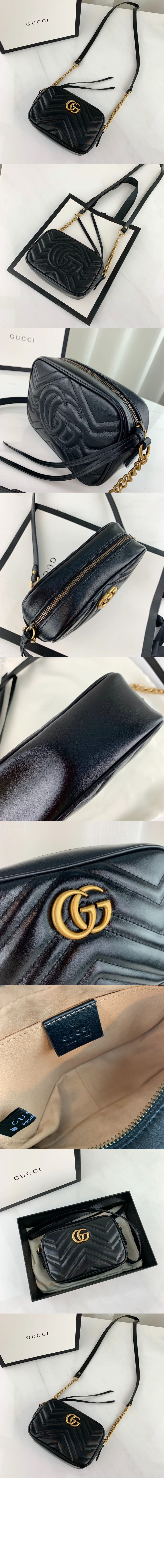 GG 마몽 미니 숄더백 448065 > GG Marmont - GG 마몽