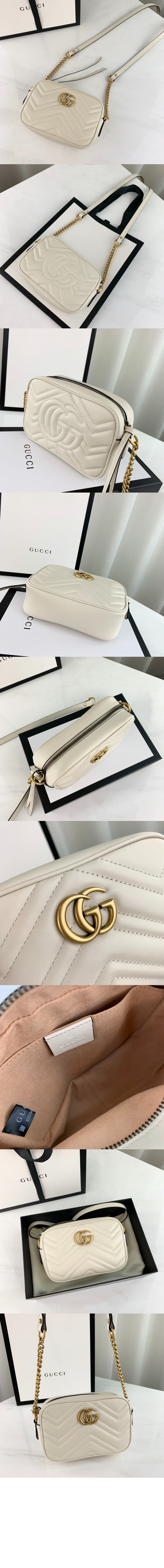 GG 마몽 미니 숄더백 448065 > GG Marmont - GG 마몽