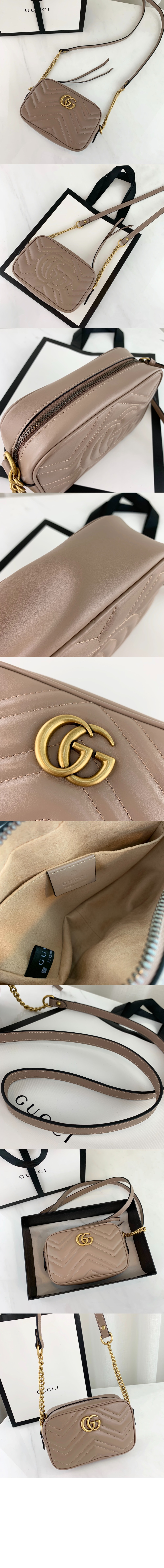 GG 마몽 미니 숄더백 448065 > GG Marmont - GG 마몽